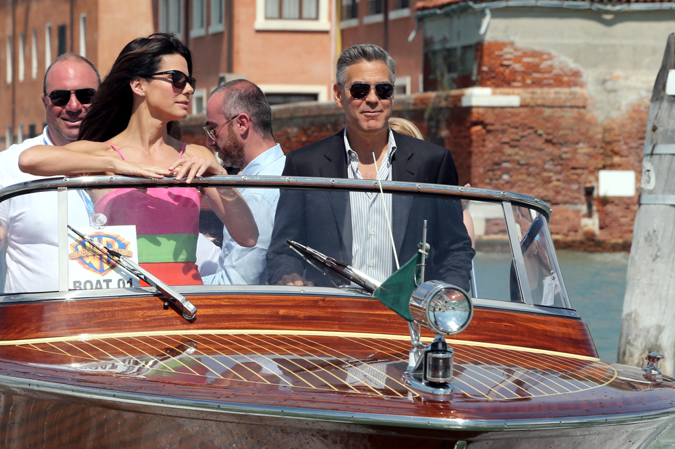 George Clooney y Sandra Bullock inauguran el Festival de Cine de Venecia