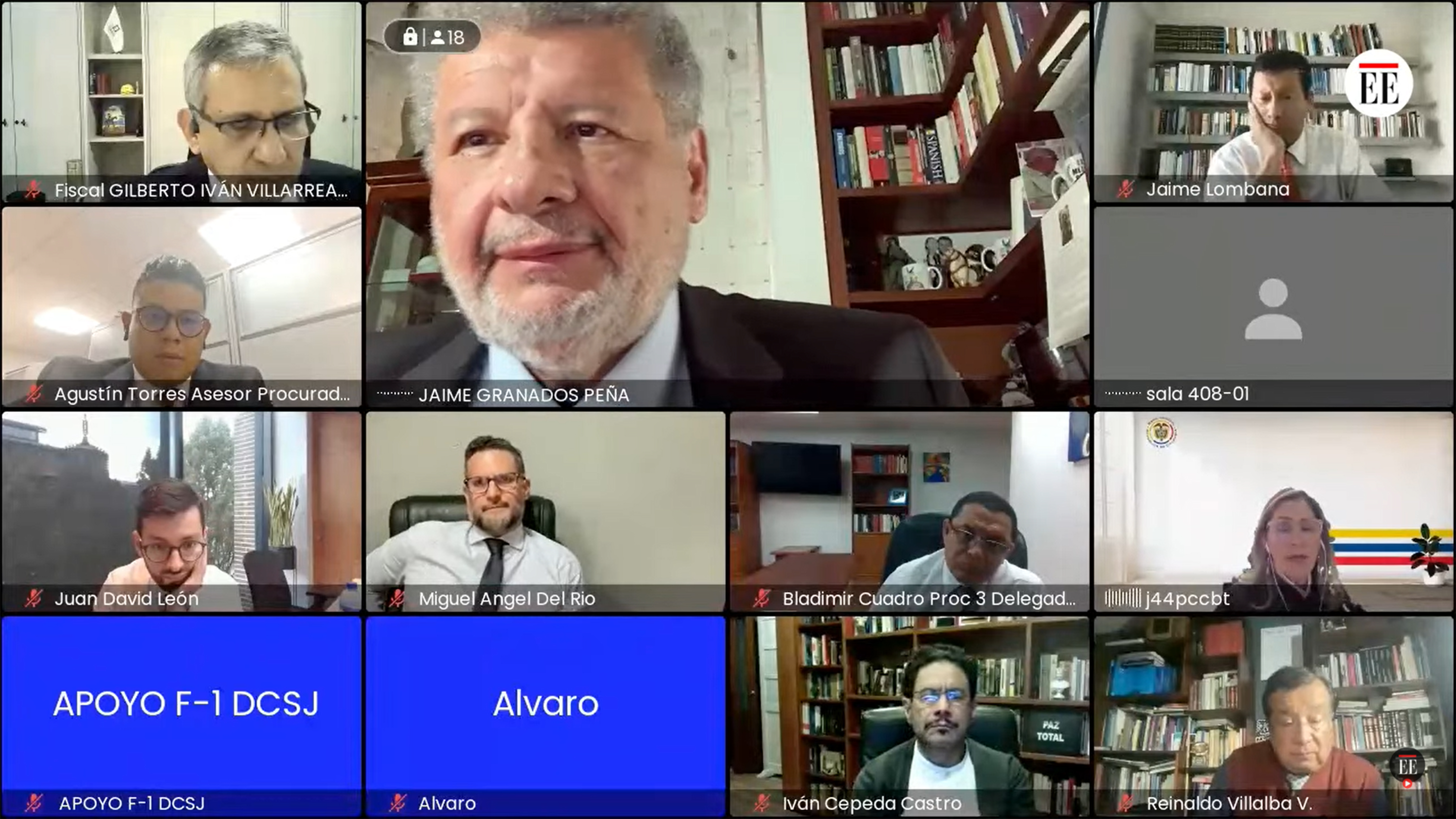 Audiencia Álvaro Uribe Vélez