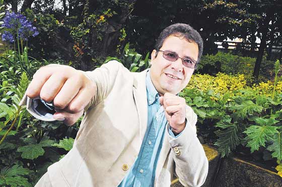 Alberto Salcedo, periodista y cronista de corazón