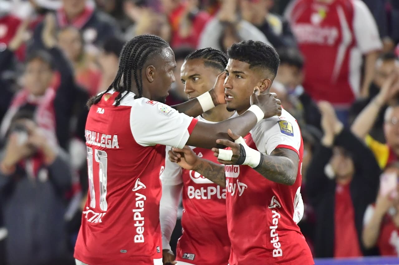 Santa Fe venció a Alianza y se metió en los cuadrangulares de la Liga BetPlay