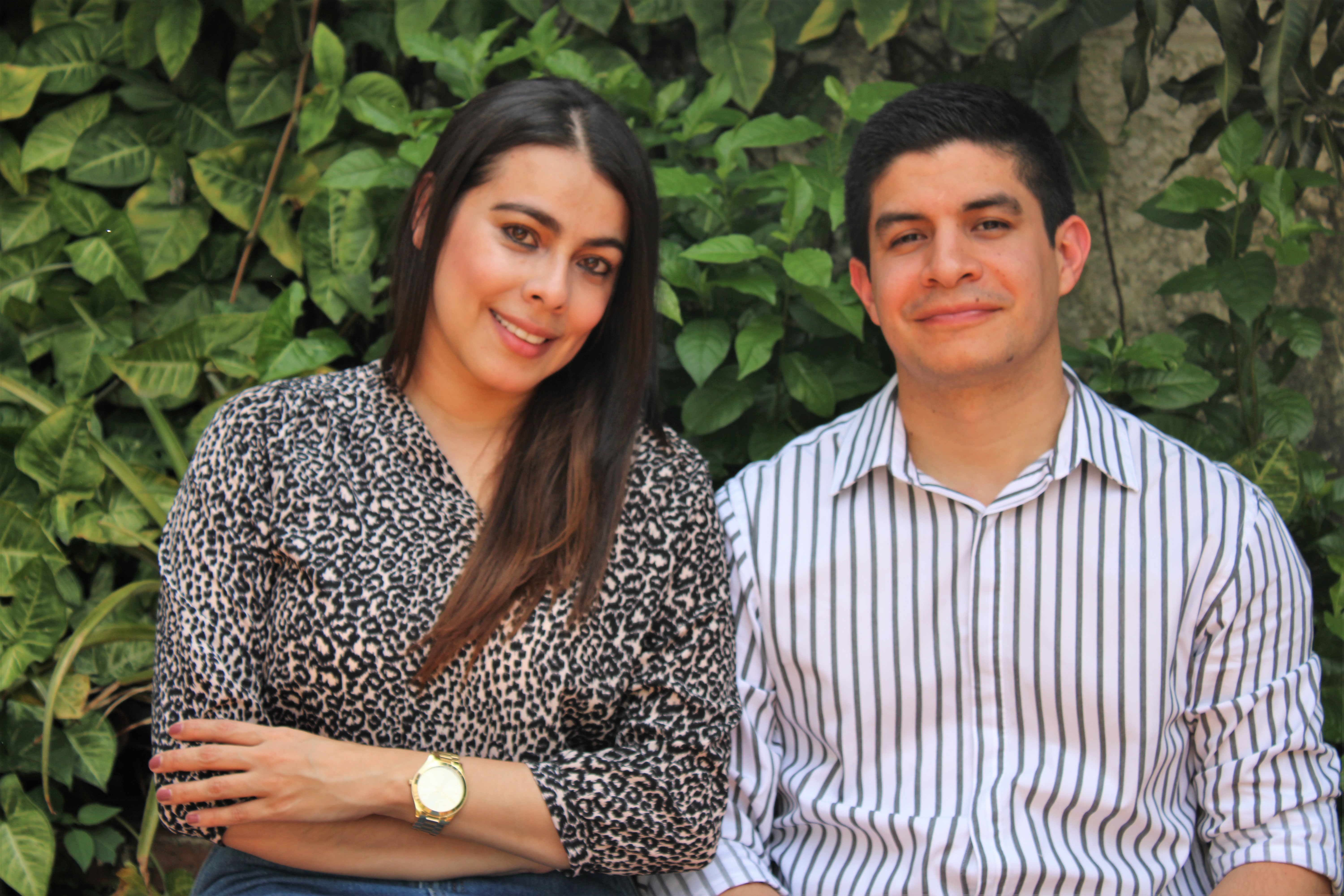 Jimena Gutiérrez Rúa y Mario Alejandro Giraldo Vásquez son los cofundadores de Talento Verde.