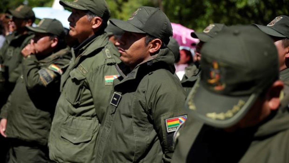 Policía boliviana