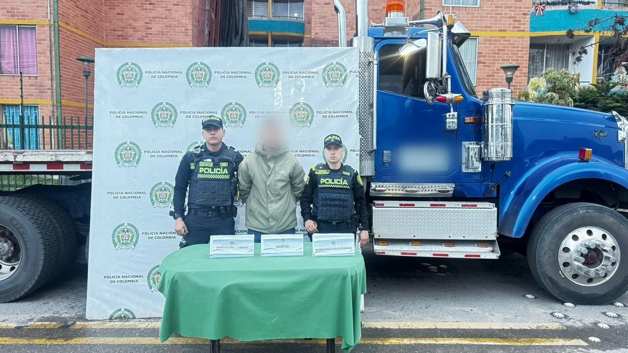 Recuperan en Bogotá 28 toneladas de cobre robadas en Soacha tras rastreo por GPS