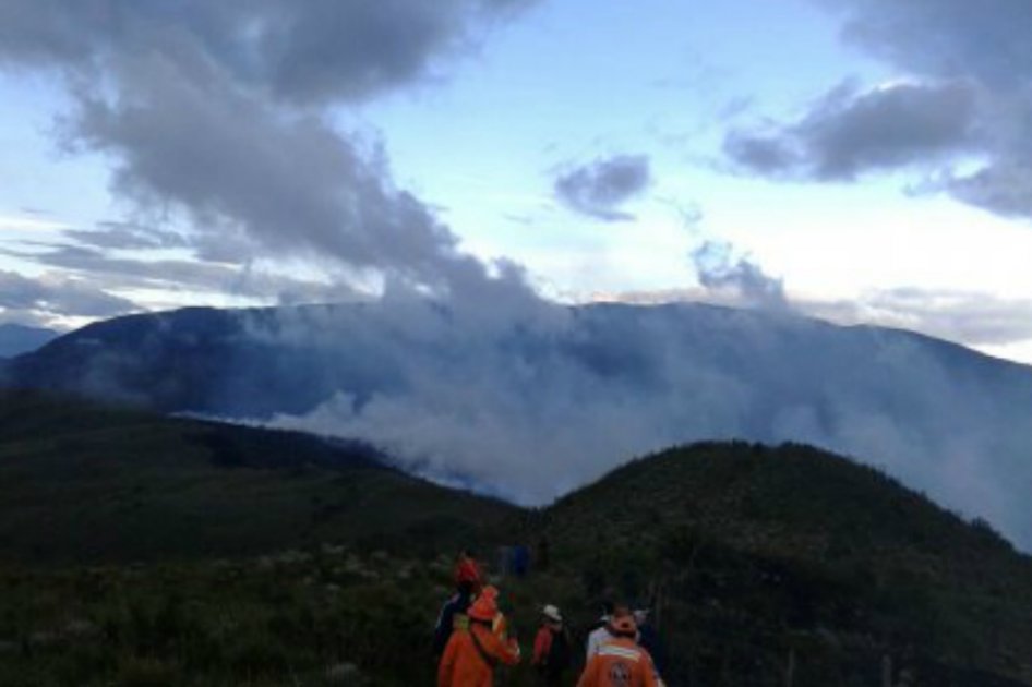 Alerta en varios municipios de Boyacá por incendios forestales