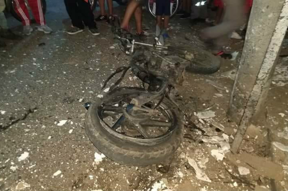 Explota moto bomba en Corinto, Cauca