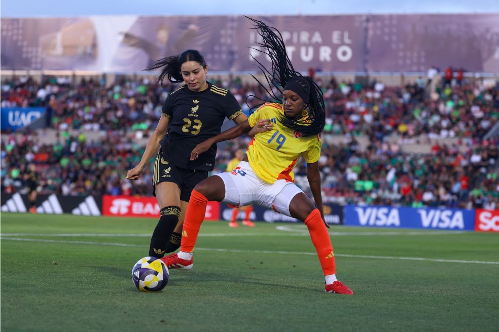 Colombia empató con México en amistoso previo a la Copa América Femenina