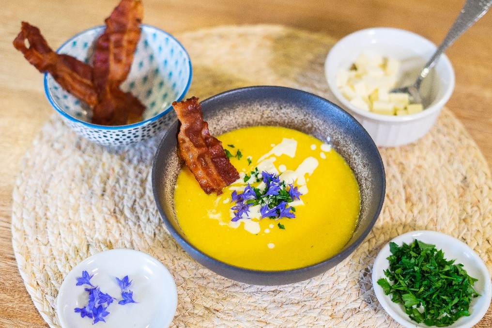 ¿Crema de maíz? Un antojito con todo el sabor colombiano