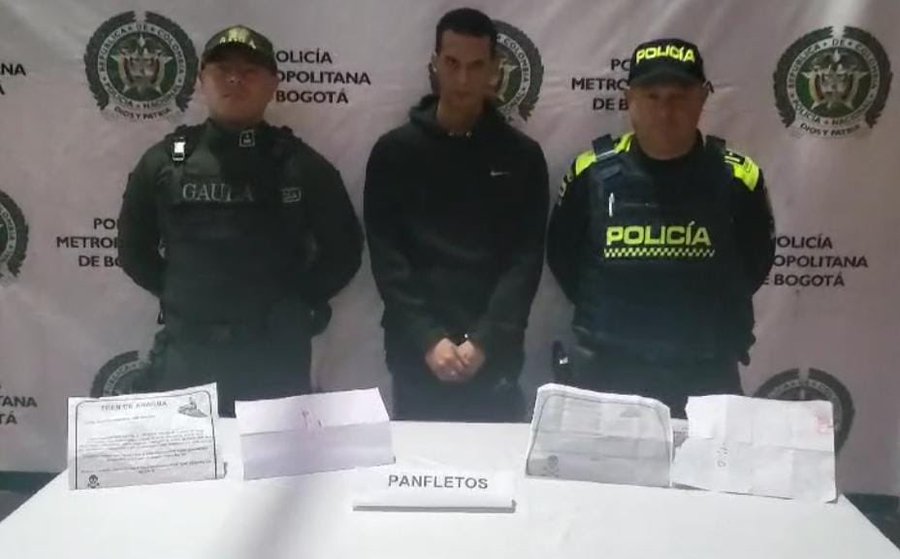 Capturan a presunto miembro del Tren de Aragua cuando extorsionaba a comerciantes