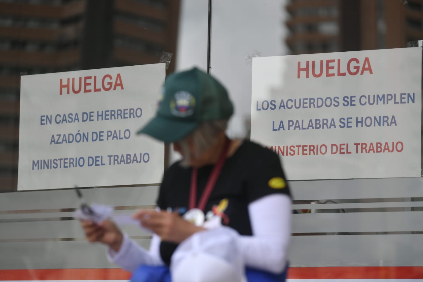 “Pensamos que este sí era el gobierno del cambio”: manifestantes del Mintrabajo