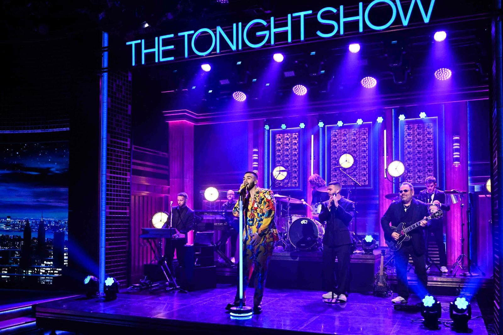 Manuel Turizo se presentó en el prestigioso The Tonight Show de Jimmy Fallon.