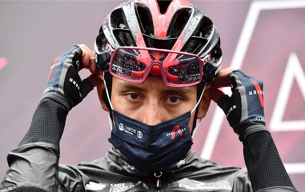 Egan Bernal le gana el primer pulso a Evenepoel en San Giacomo