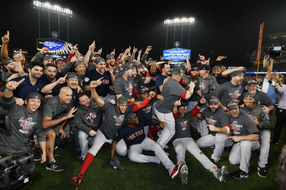 Los Medias Rojas son los nuevos campeones de la Serie Mundial de béisbol