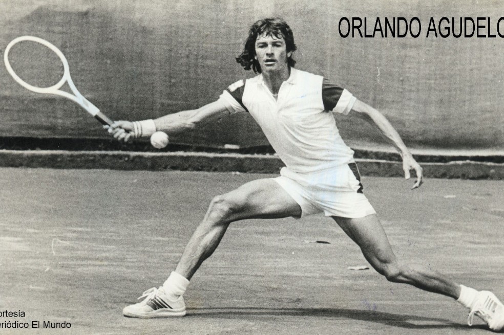Murió el ex tenista Orlando “El Mono” Agudelo