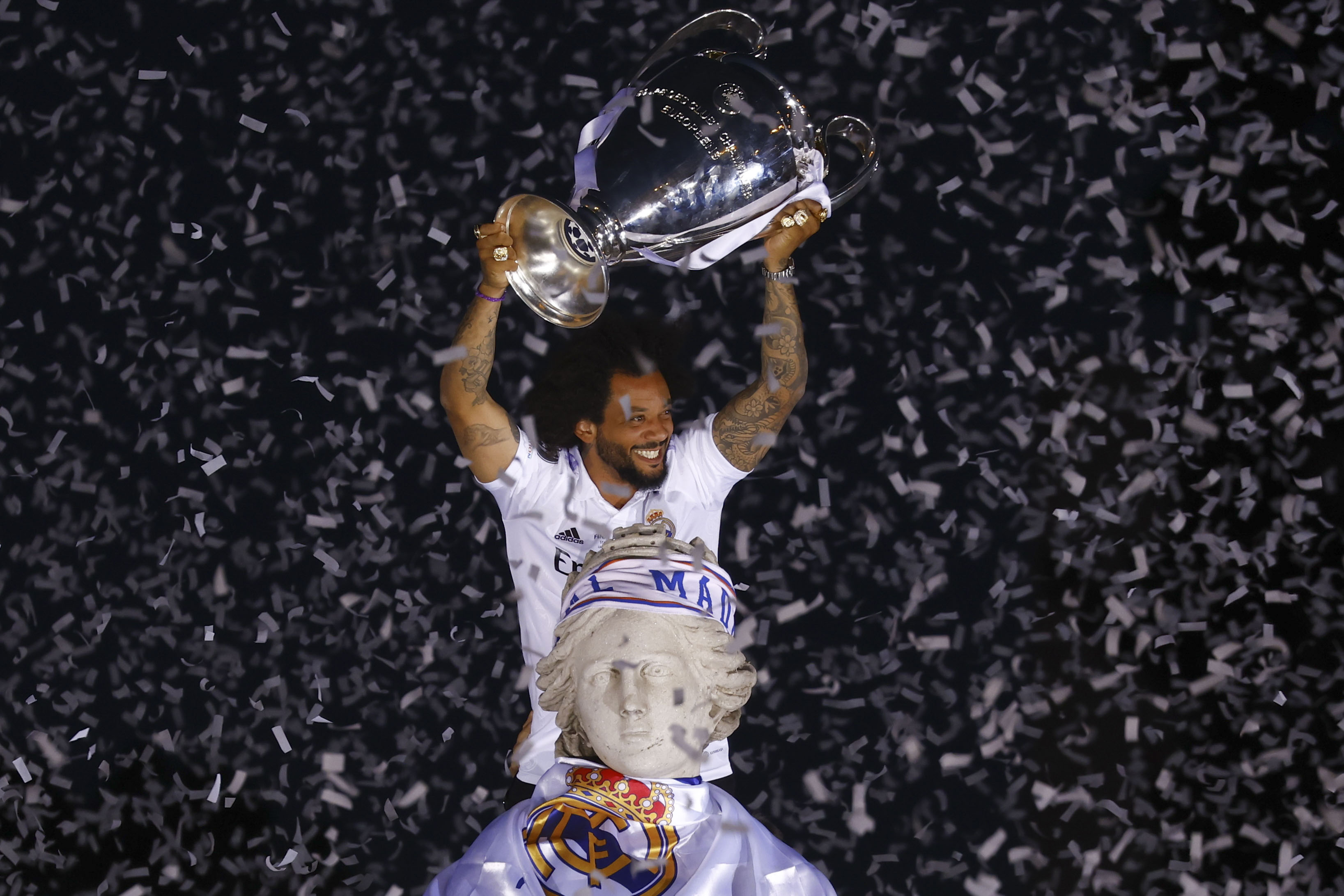 Marcelo, leyenda del Real Madrid y Fluminense, anunció su retiro