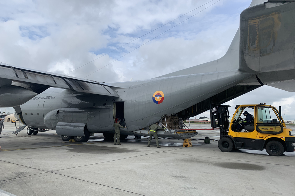 Armada Nacional atiende emergencia por huracán Iota en San Andrés y Providencia