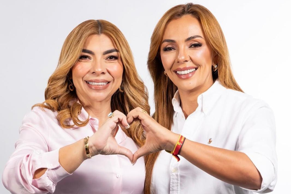 María Irma Noreña y Juliana Enciso.