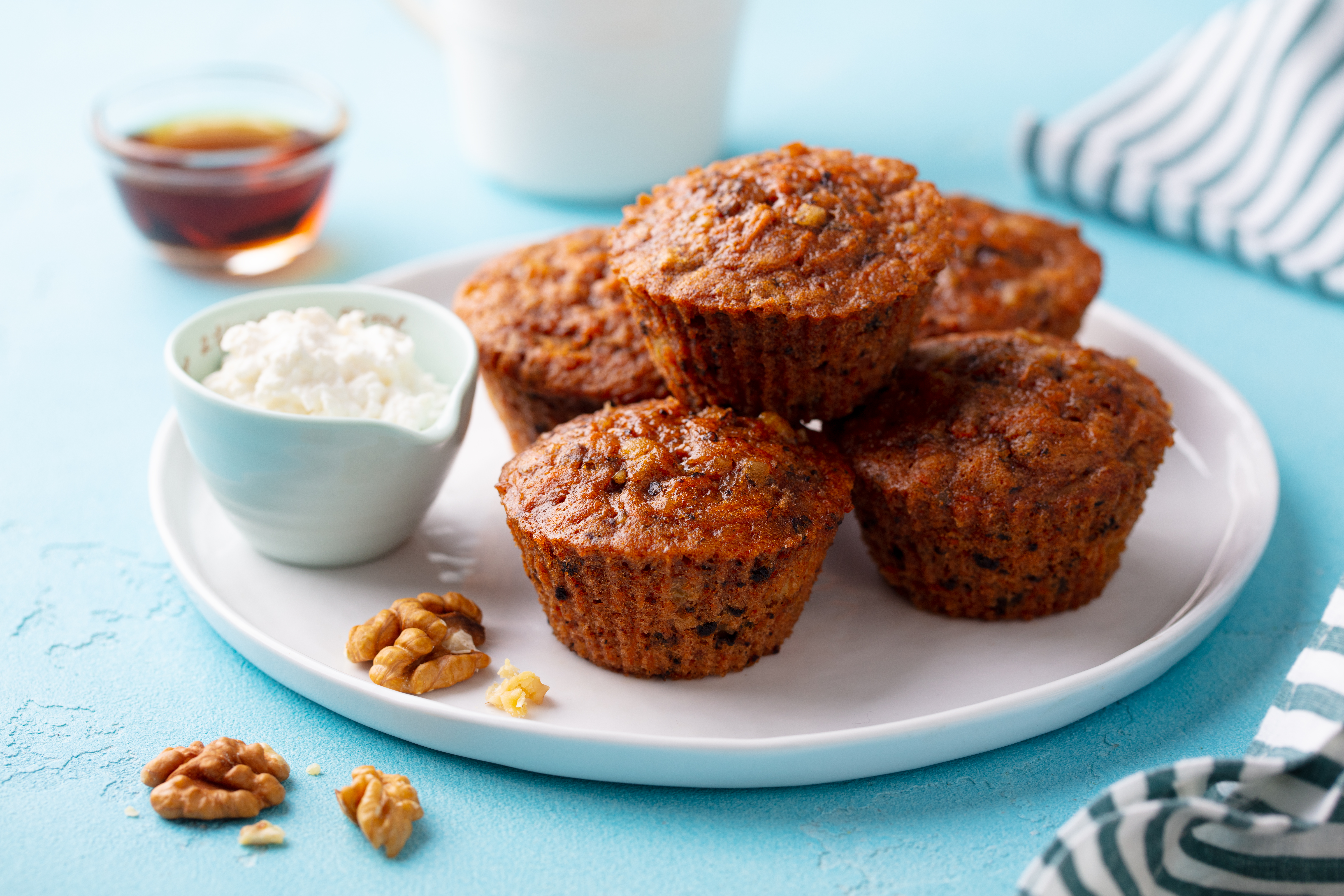 Deliciosos muffins de zanahoria para disfrutar a las onces