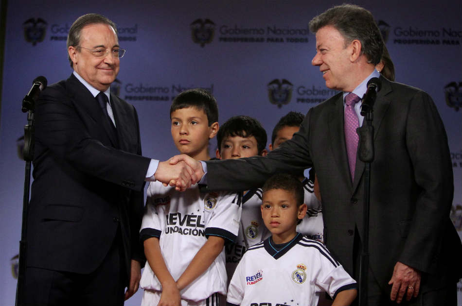 Real Madrid apoyará a Colombia con torneo de fútbol infantil