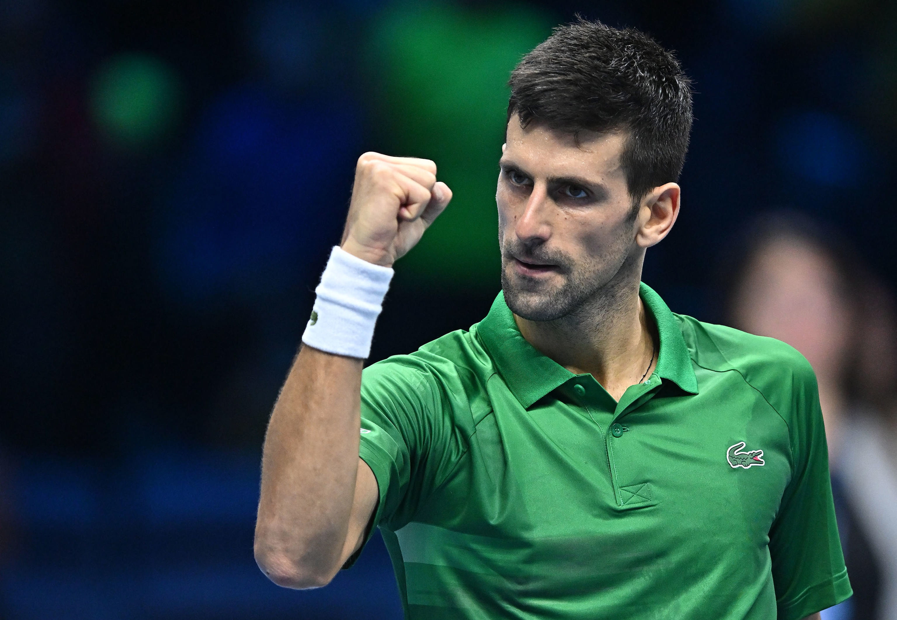 Novak Djokovic, firme en el Masters de Turín tras vencer a Medvedev