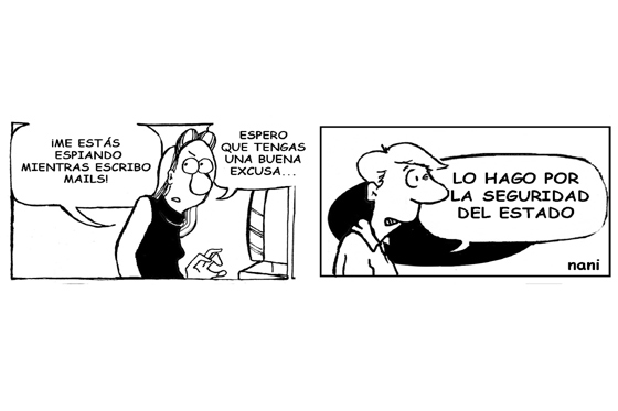 Espiando