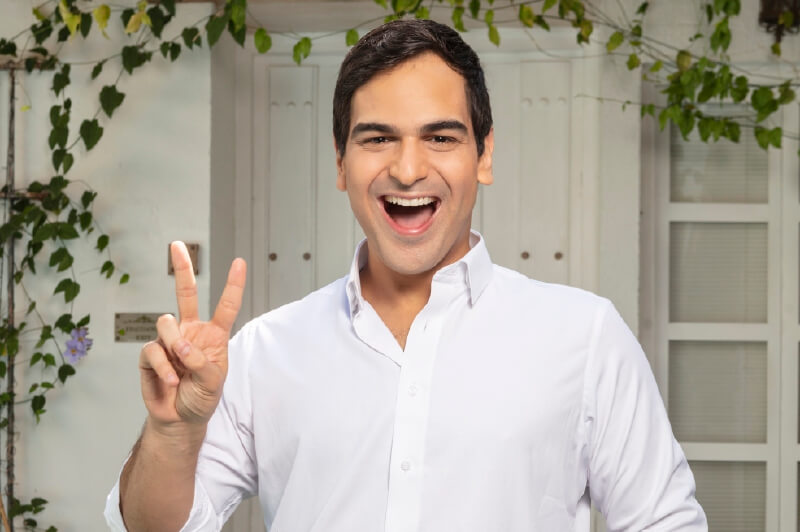 Alejandro Palacio: “Toma tu like, baby”