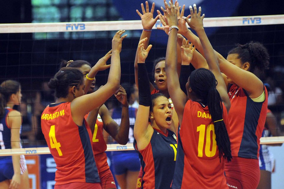 Victoria épica de Colombia frente a Cuba en Copa Sudamericana de voleibol