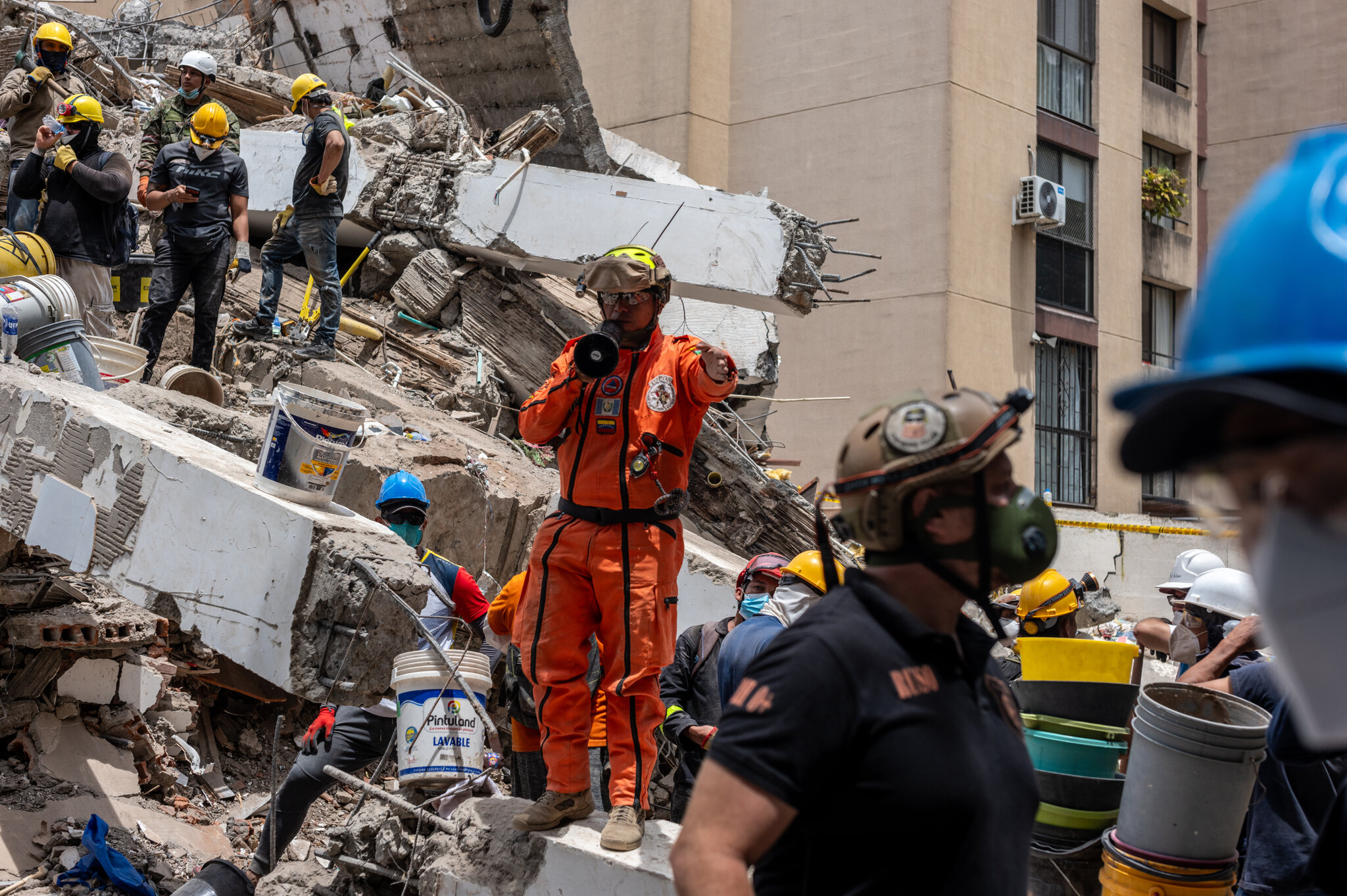 Estos rescatistas pasaron 40 días en Venezuela, luego llegaron a Colombia