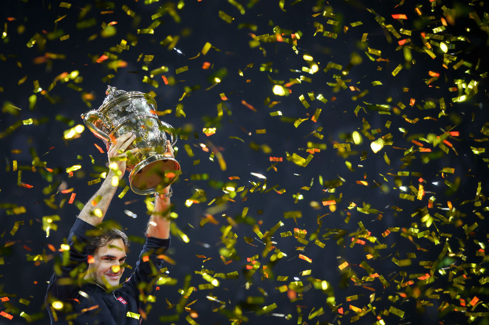 Roger Federer logró su noveno título en Basilea