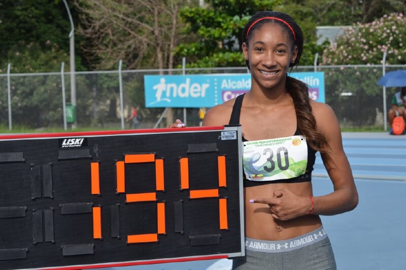 María Fernanda Murillo, la primera colombiana en ver acción en Mundial de Atletismo de Doha