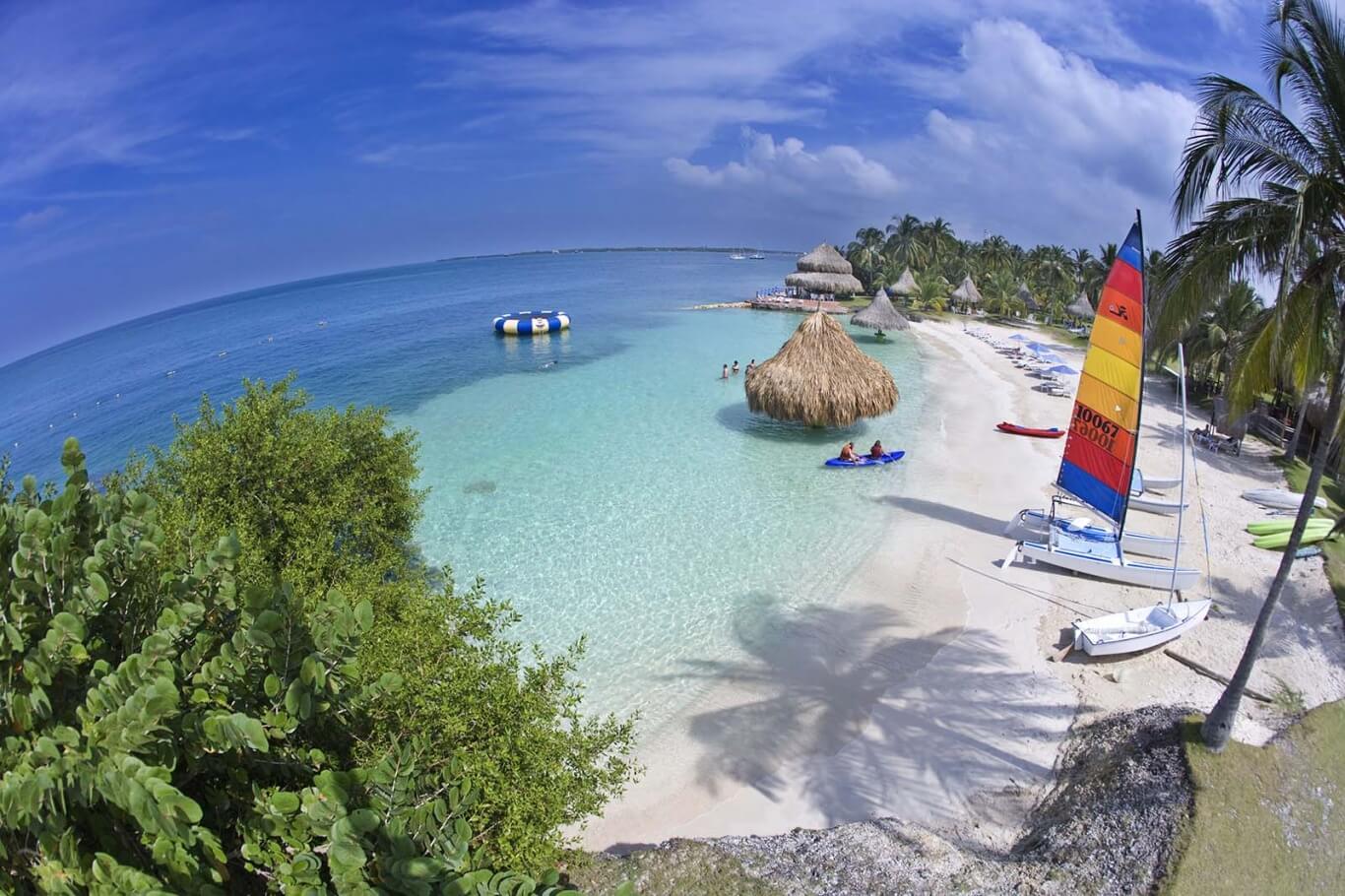 Imagen parcial del Golfo de Morrosquillo, uno de los lugares emblemáticos de la costa caribe colombiana. / Cortesía