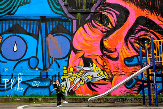 El arte del grafiti se toma a Bogotá