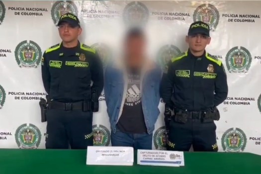 Sujeto fue capturado en la localidad de San Cristóbal por violencia intrafamiliar y sexual