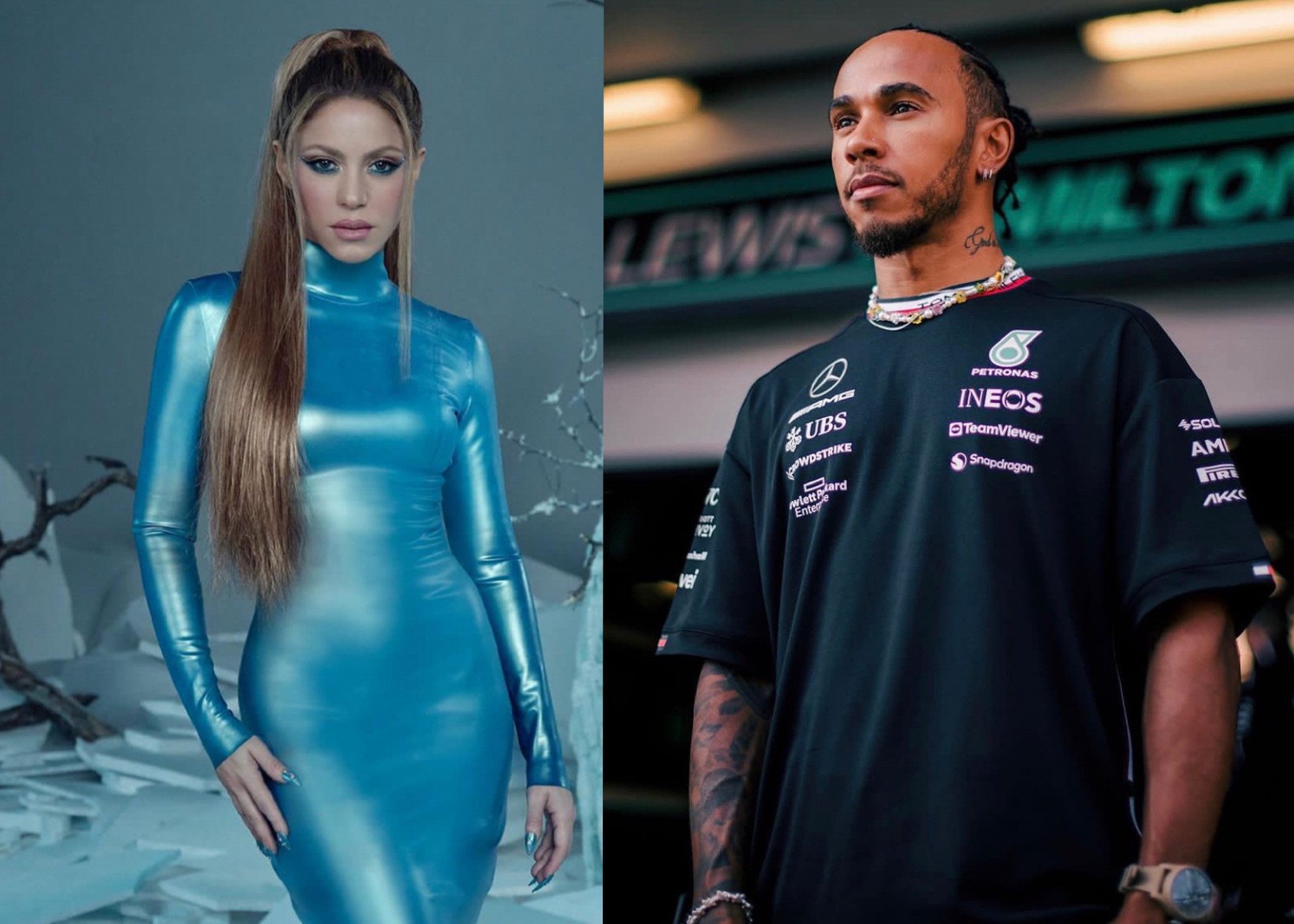 ¿Shakira y Lewis Hamilton salen juntos? Una de sus amigas reveló la verdad