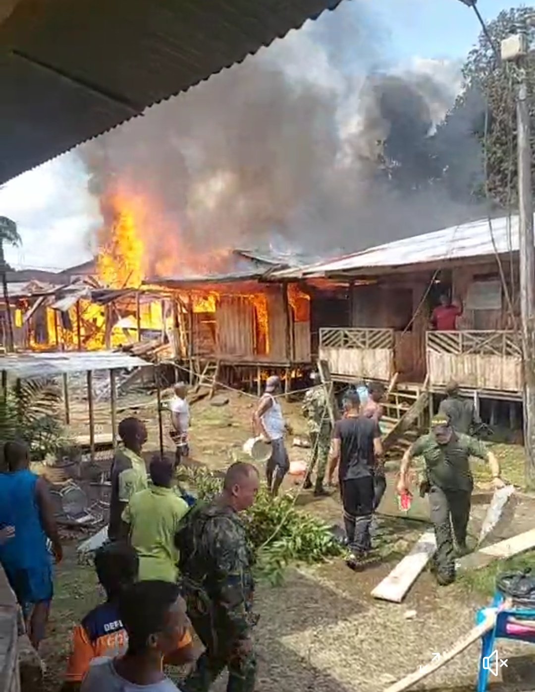 Emergencia en Chocó: un incendio consumió cuatro viviendas y dejó un muerto