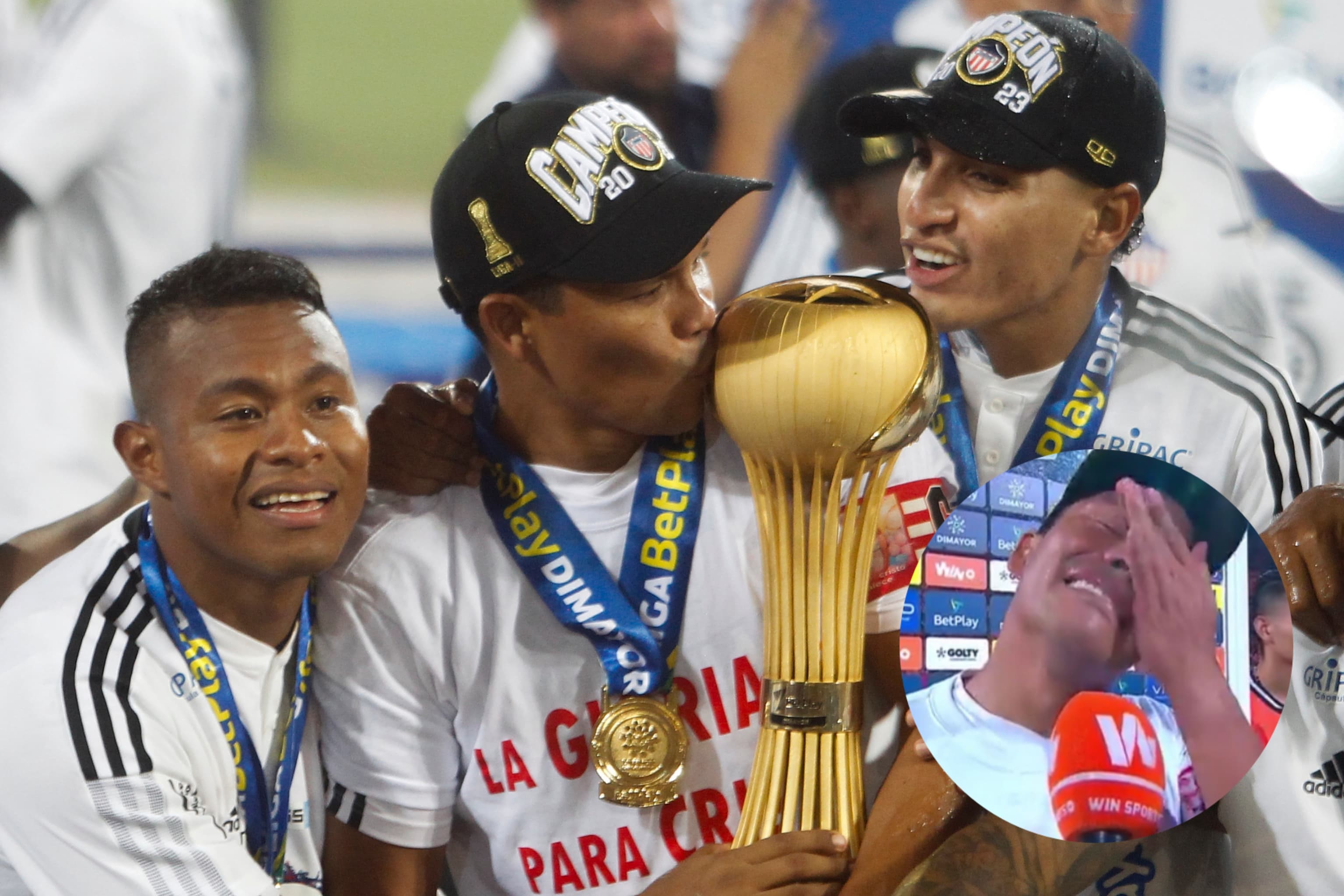 Bacca le cumplió la promesa a su mamá fallecida: campeón y goleador con Junior