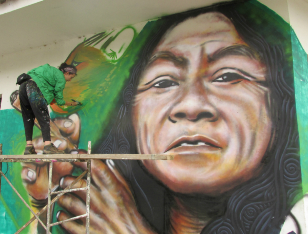 «Toribío no es como lo pintan, es como lo pintamos»: Minga de Muralismo