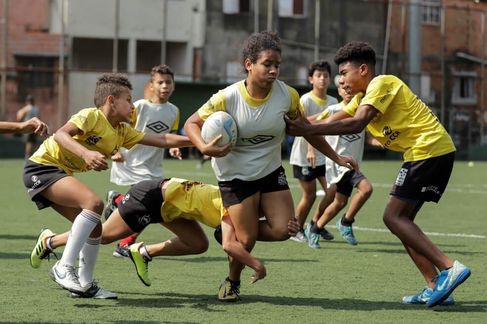 El rugby, una terapia para enfrentar la violencia en Brasil