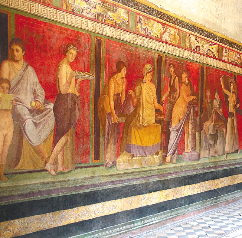 Pompeya descubre túneles de saqueadores y nuevos restos en su “Villa de los Misterios”