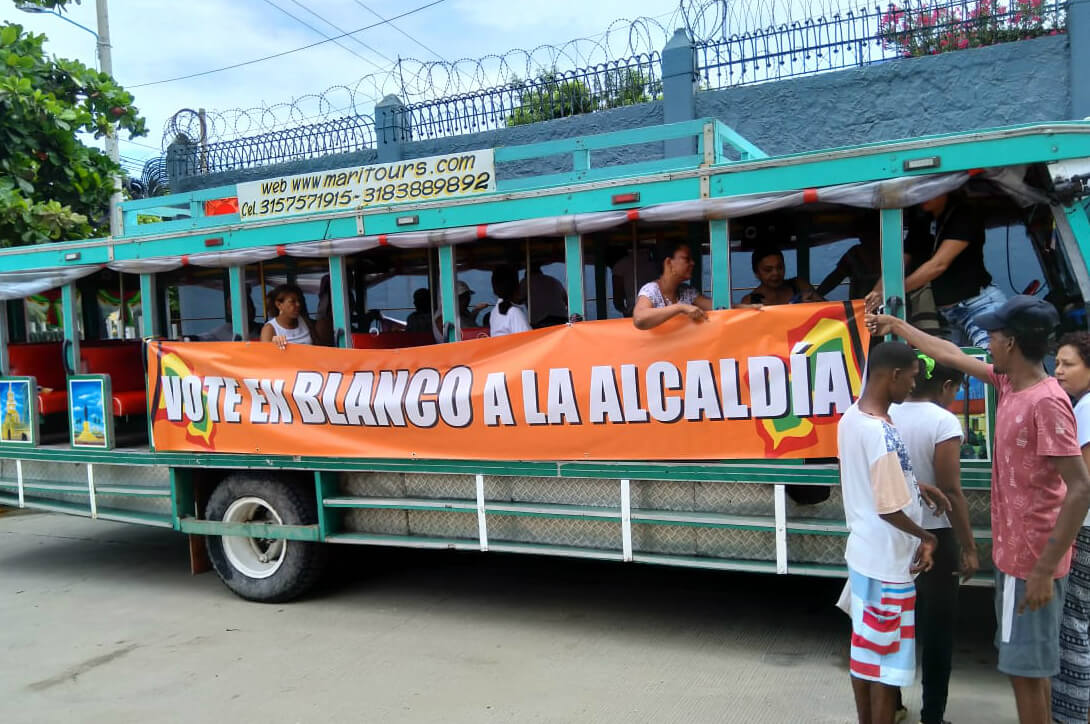 Voto en blanco toma fuerza en Cartagena y se convierte en opción