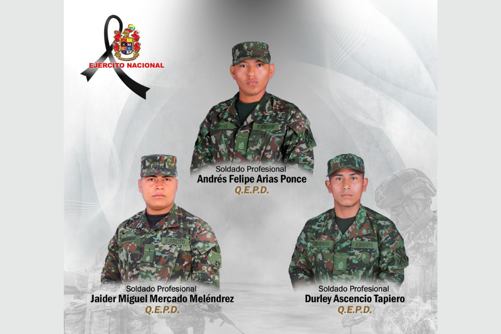 Ataque con explosivos del Eln en Boyacá deja tres soldados muertos y tres heridos