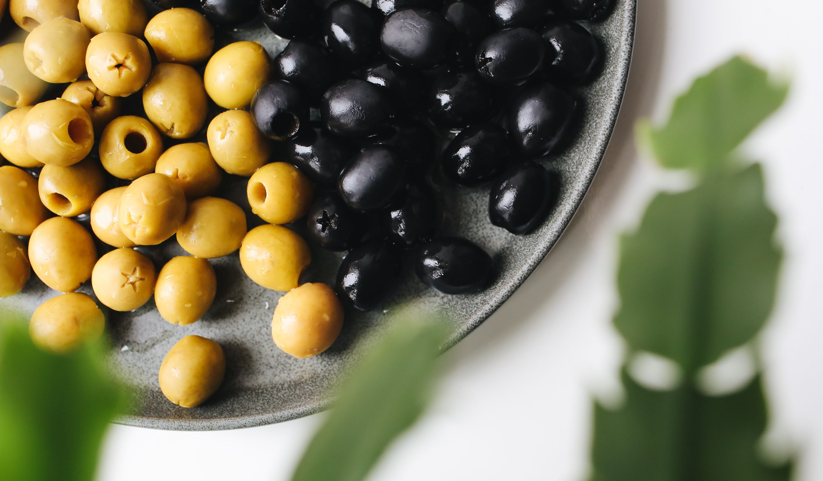 ¿Cuál es la diferencia entre aceitunas verdes y negras y cuáles escoger?