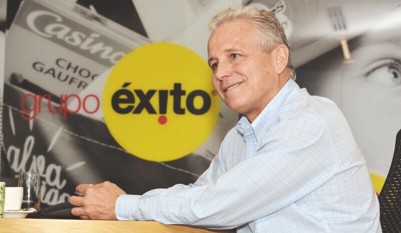 Carlos Mario Giraldo, presidente del Grupo Éxito. / El Espectador - Luis Benavidez