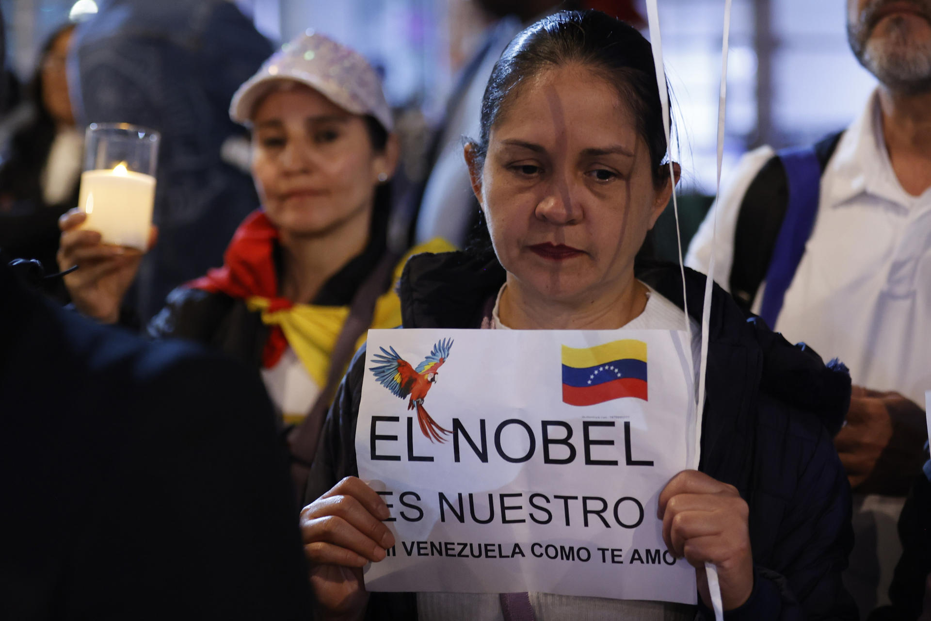 Marchas en apoyo al Nobel de María Corina Machado: así se vivió la jornada