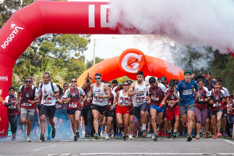 Carrera de 10 km y 3 km gratuita del IDRD.