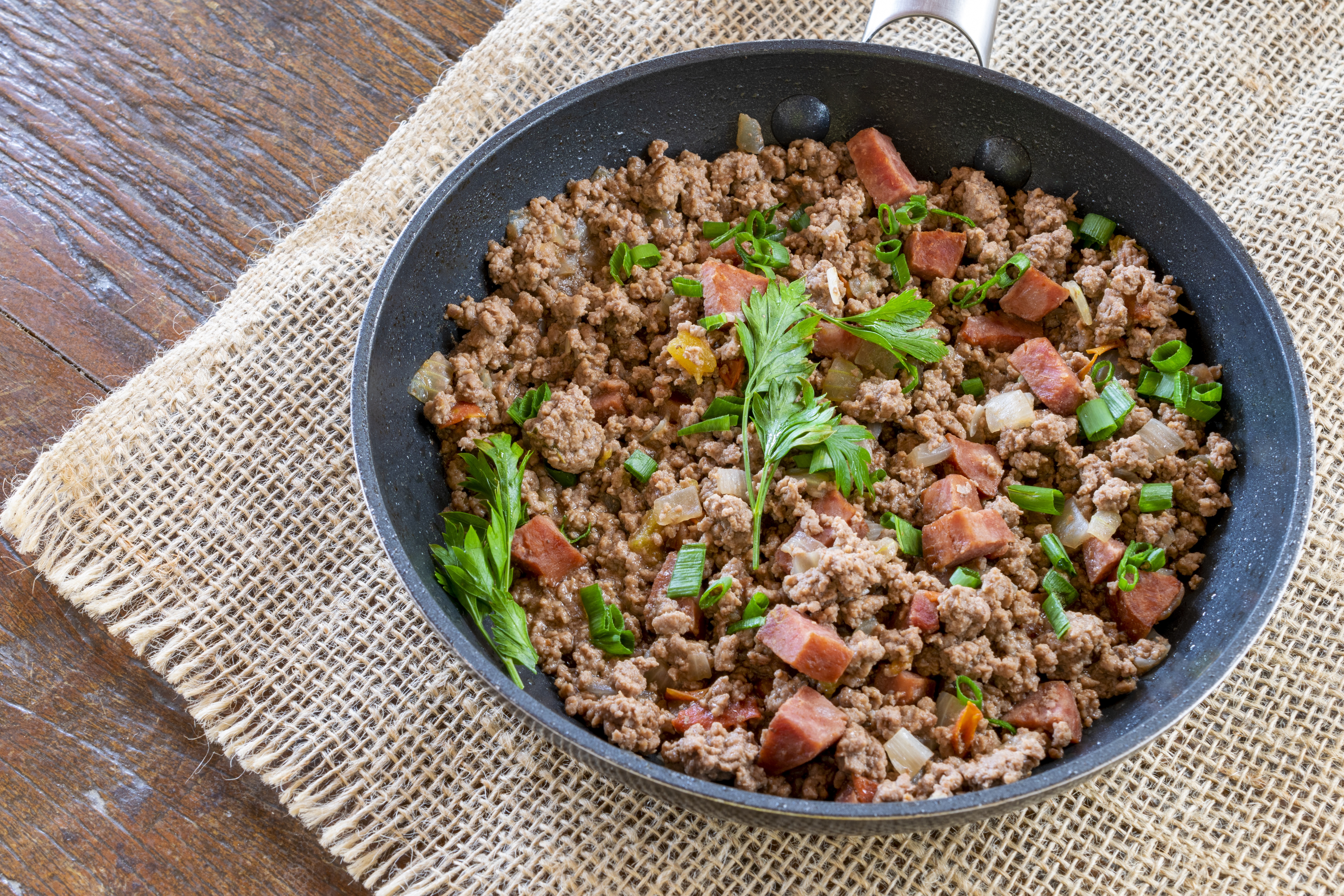 Paso a paso para preparar carne molida en polvo