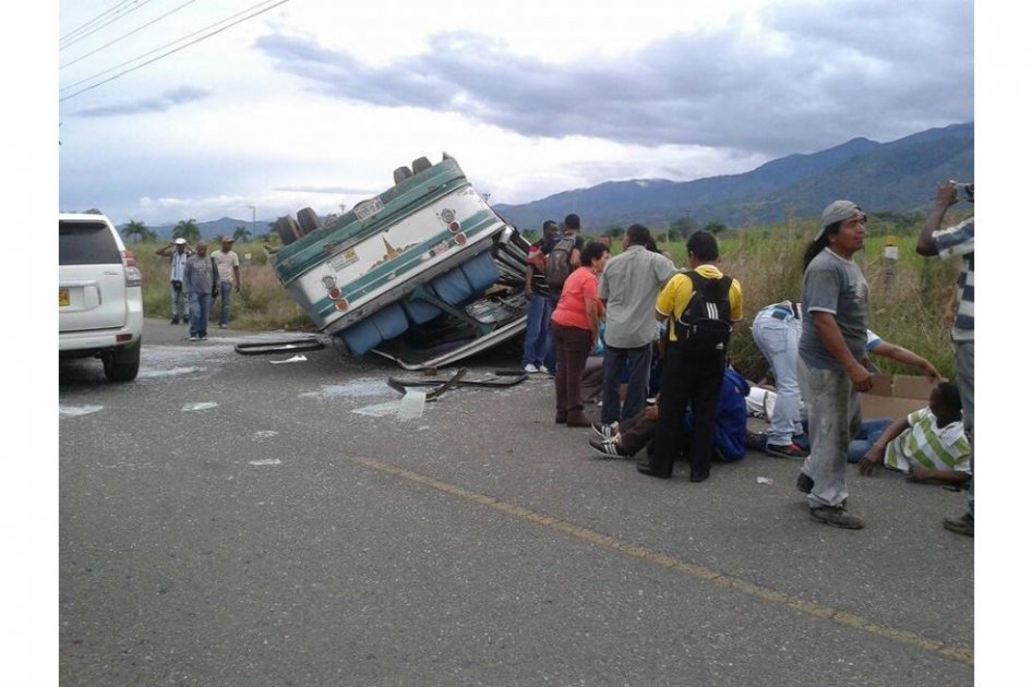 Accidente en Cali deja al menos 20 heridos