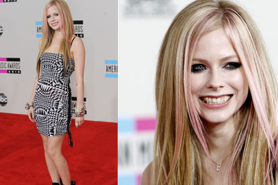 Avril Lavigne a la vanguardia
