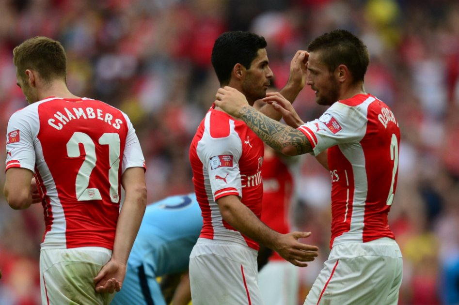Arsenal conquistó la Community Shield al golear a Manchester City