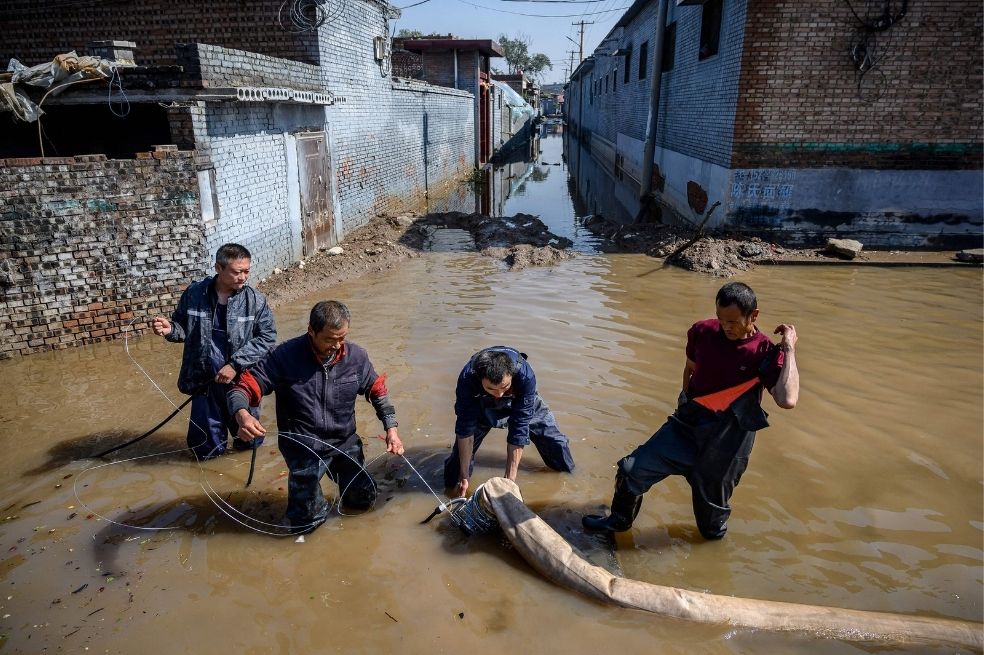 Las inundaciones han causado gran preocupación para China, pues Shanxi, la provincia afectada, es la mayor productora de carbón en el país.