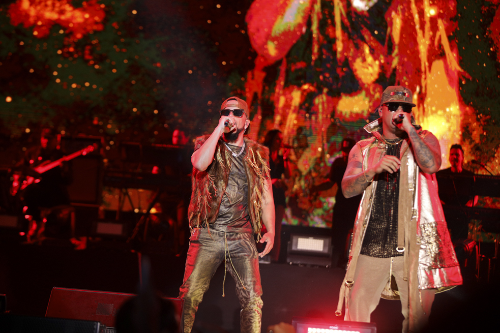 Cantantes de talla nacional e internacional se presentaron en el Estadio Romelio Martínez, en el concierto más importante del Carnaval de Barranquilla.